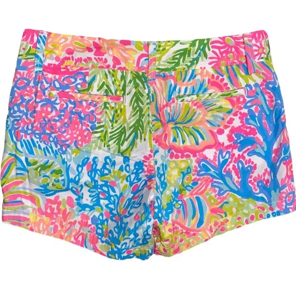 Lilly Pulitzer Callahan shorts, Nwot, very colorful, summery, beach, size 6 - Picture 2 of 4